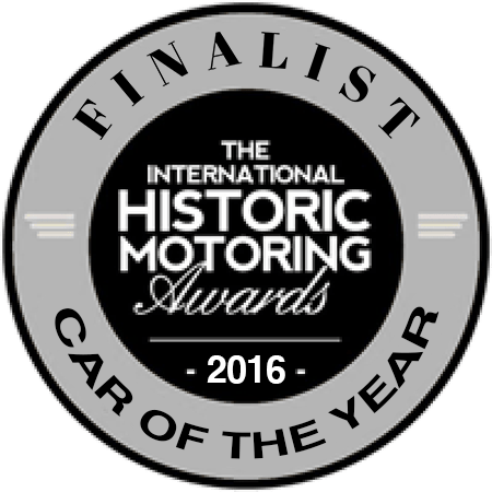 Finalist — Car of the Year, International Historic Motoring Awards 2016