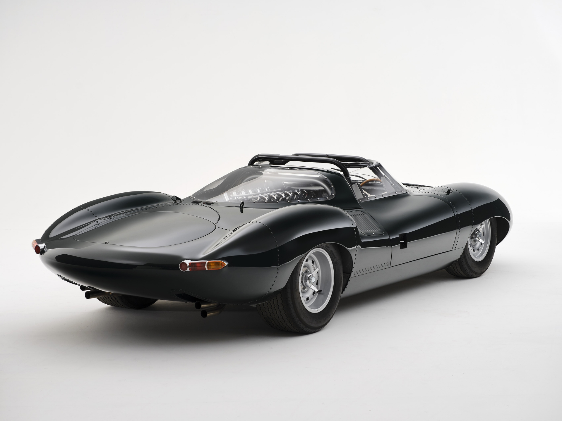 XJ13 Toolroom Copy — rear three-quarter view